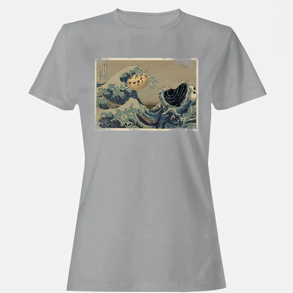 The Great Wave Off Cookiemonsta Women's T-shirt - 15