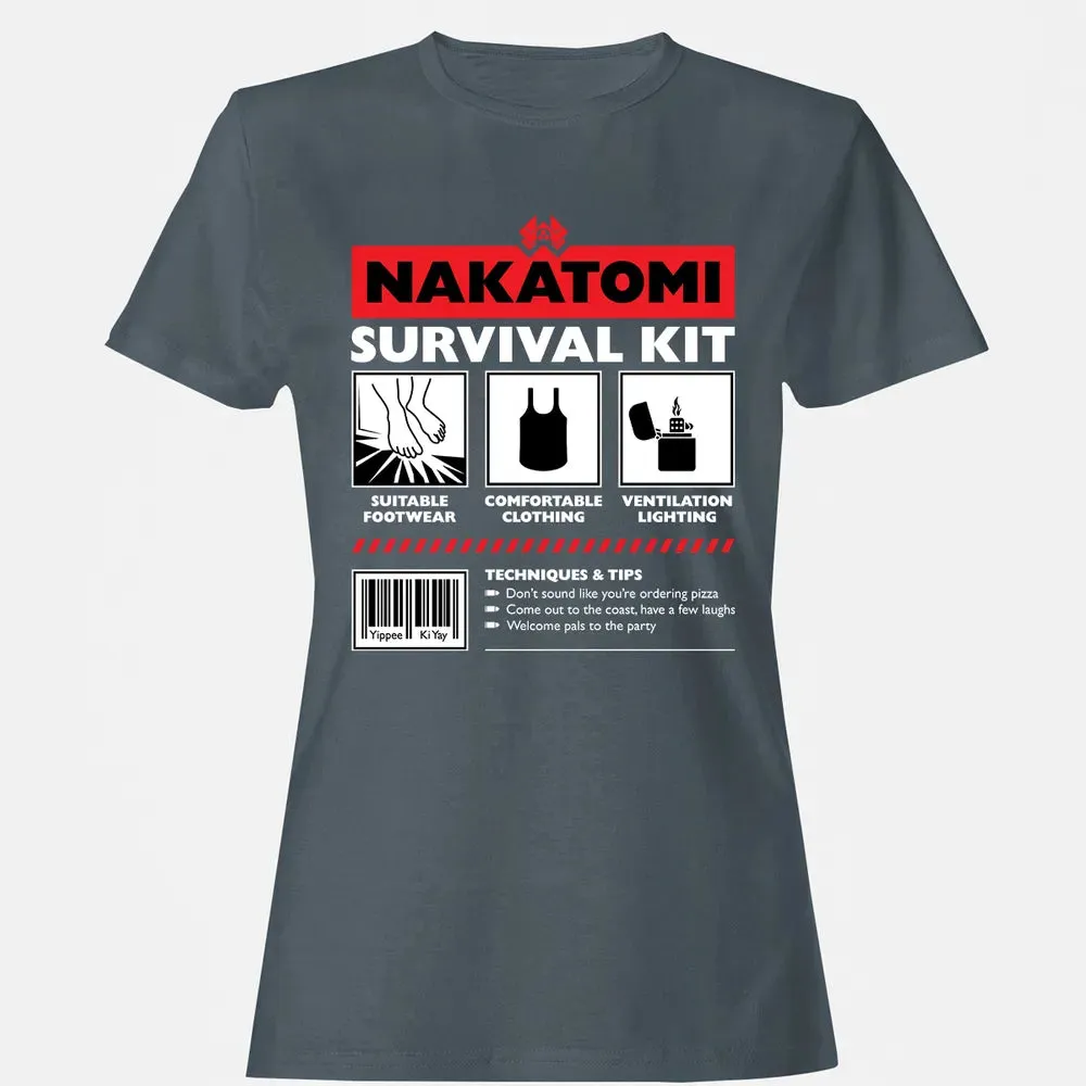 Nakatomi Survival Kit Women's T-shirt - 3