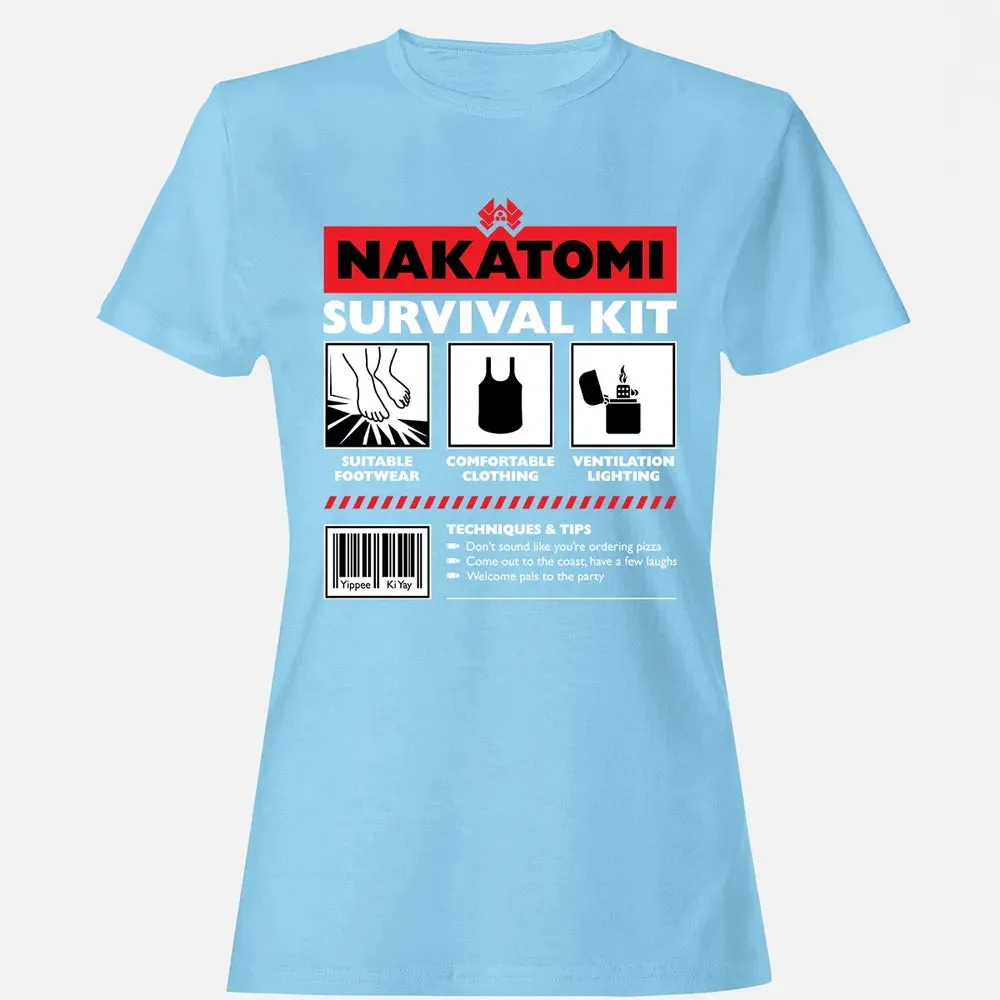 Nakatomi Survival Kit Women's T-shirt - 8