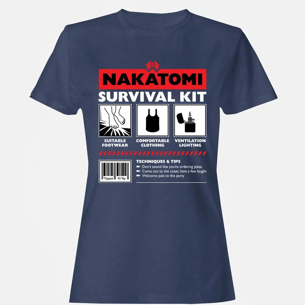 Nakatomi Survival Kit Women's T-shirt - 10