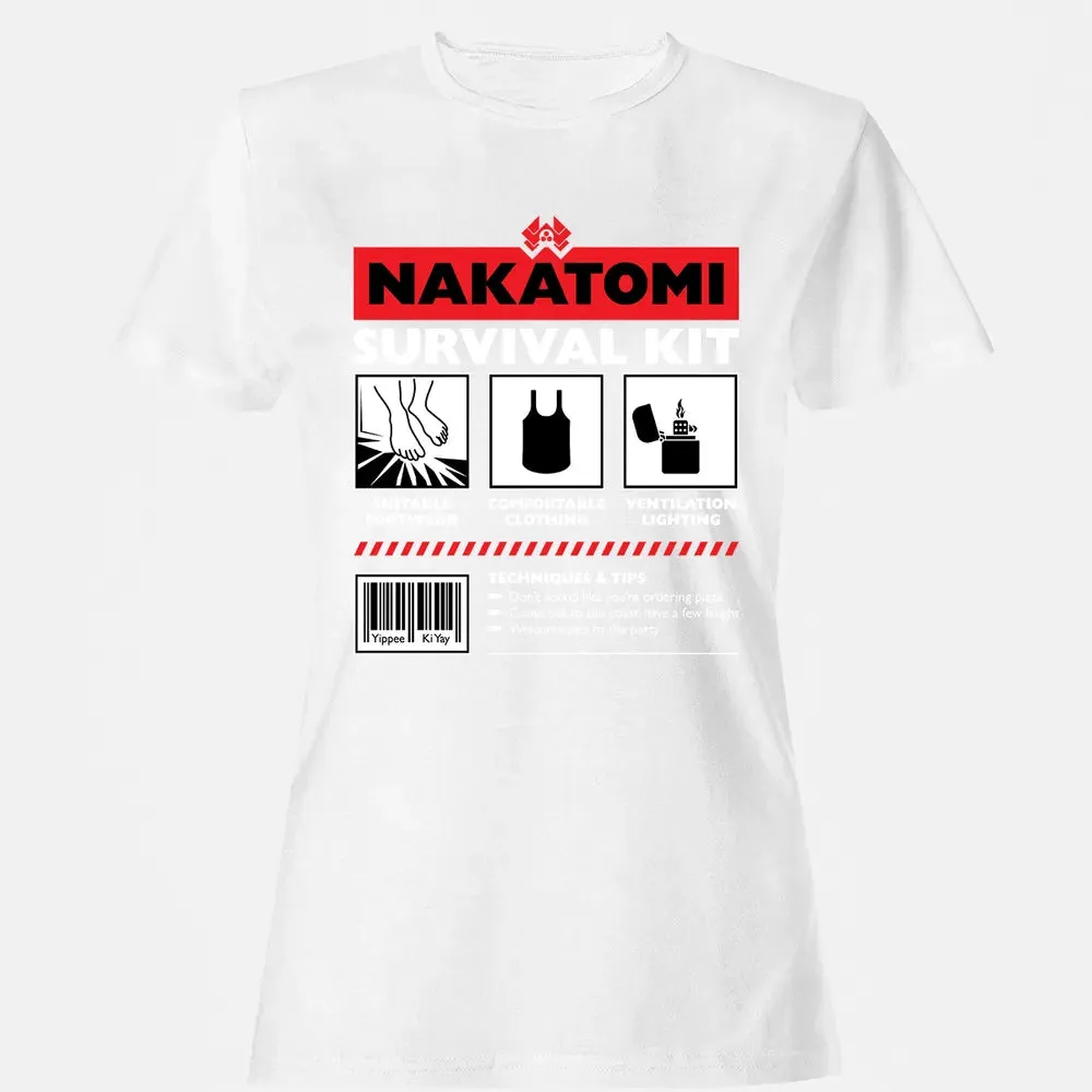 Nakatomi Survival Kit Women's T-shirt - 16