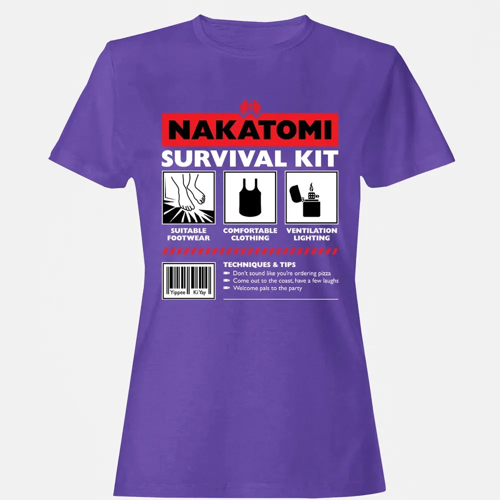 Nakatomi Survival Kit Women's T-shirt - 12