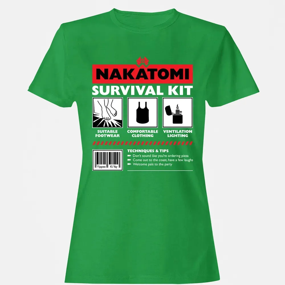 Nakatomi Survival Kit Women's T-shirt - 7