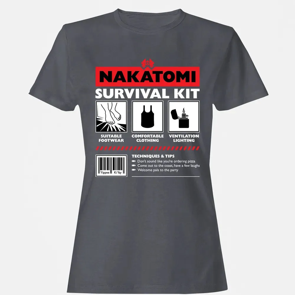 Nakatomi Survival Kit Women's T-shirt - 5