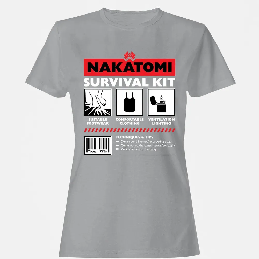 Nakatomi Survival Kit Women's T-shirt - 15