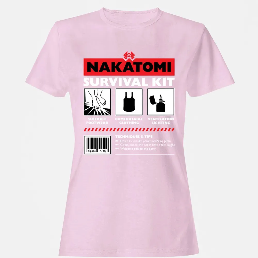 Nakatomi Survival Kit Women's T-shirt - 9