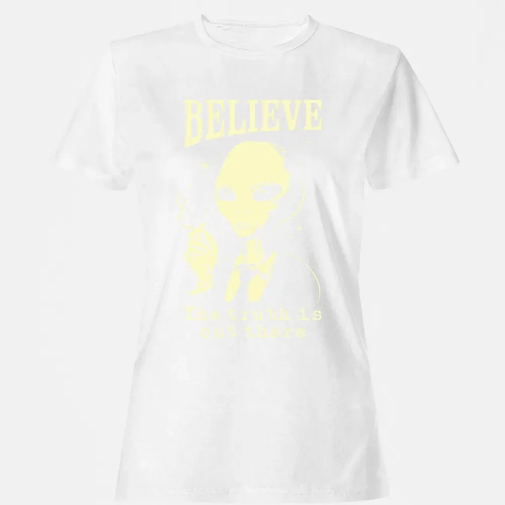 Believe the truth is out there Women's T-shirt - 16