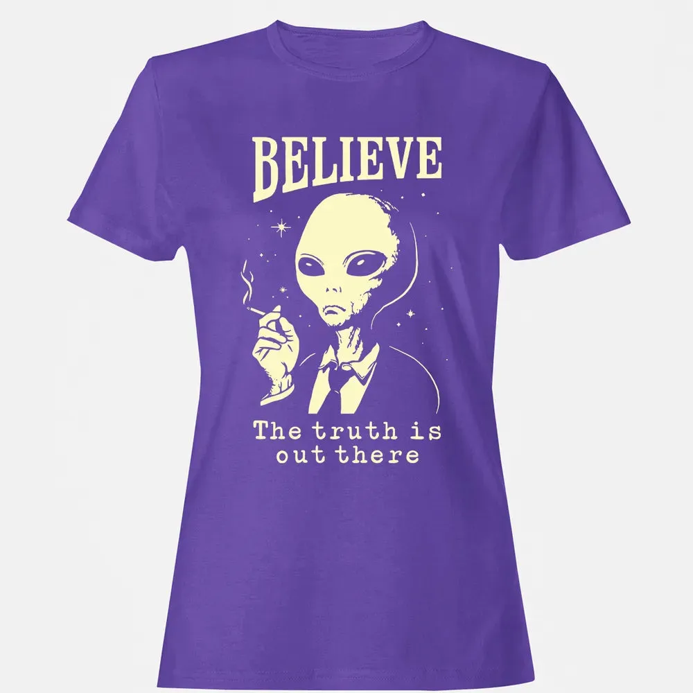 Believe the truth is out there Women's T-shirt - 12