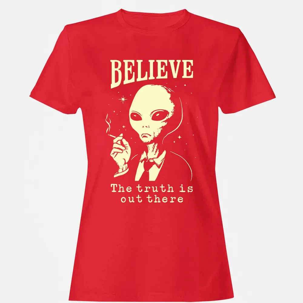 Believe the truth is out there Women's T-shirt - 13