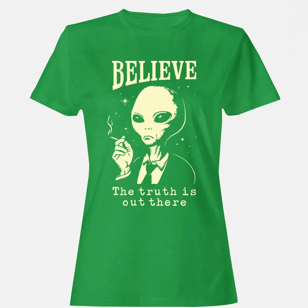 Believe the truth is out there Women's T-shirt - 7