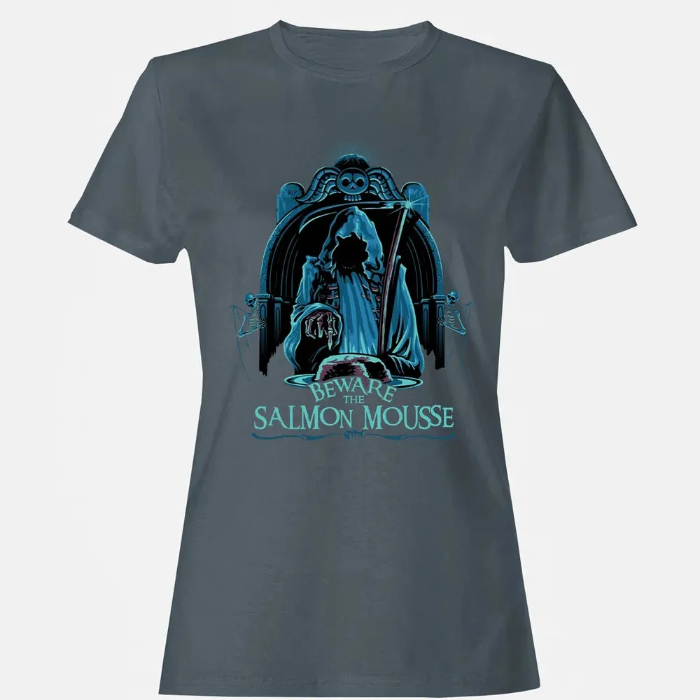 Beware The Salmon Mousse Women's T-shirt - 3