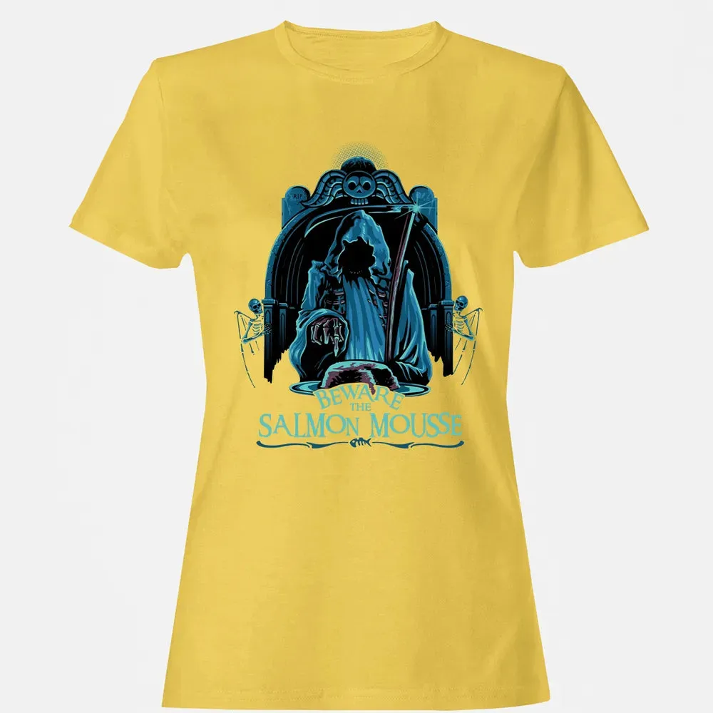 Beware The Salmon Mousse Women's T-shirt - 4