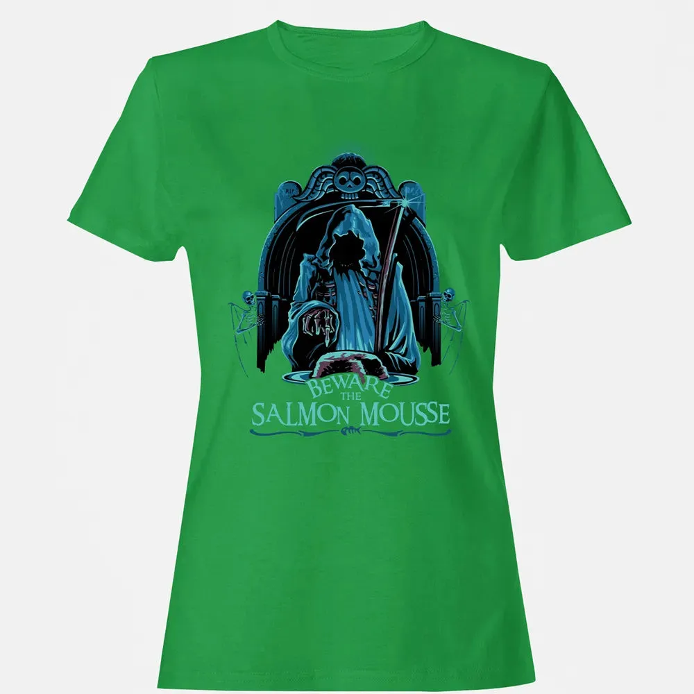 Beware The Salmon Mousse Women's T-shirt - 7