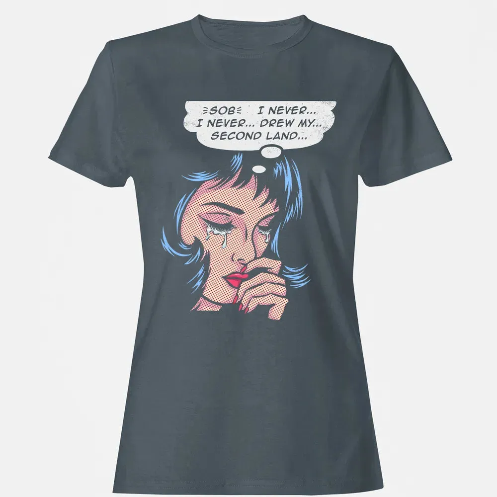 Never Drew Second Land Women's T-shirt - 3