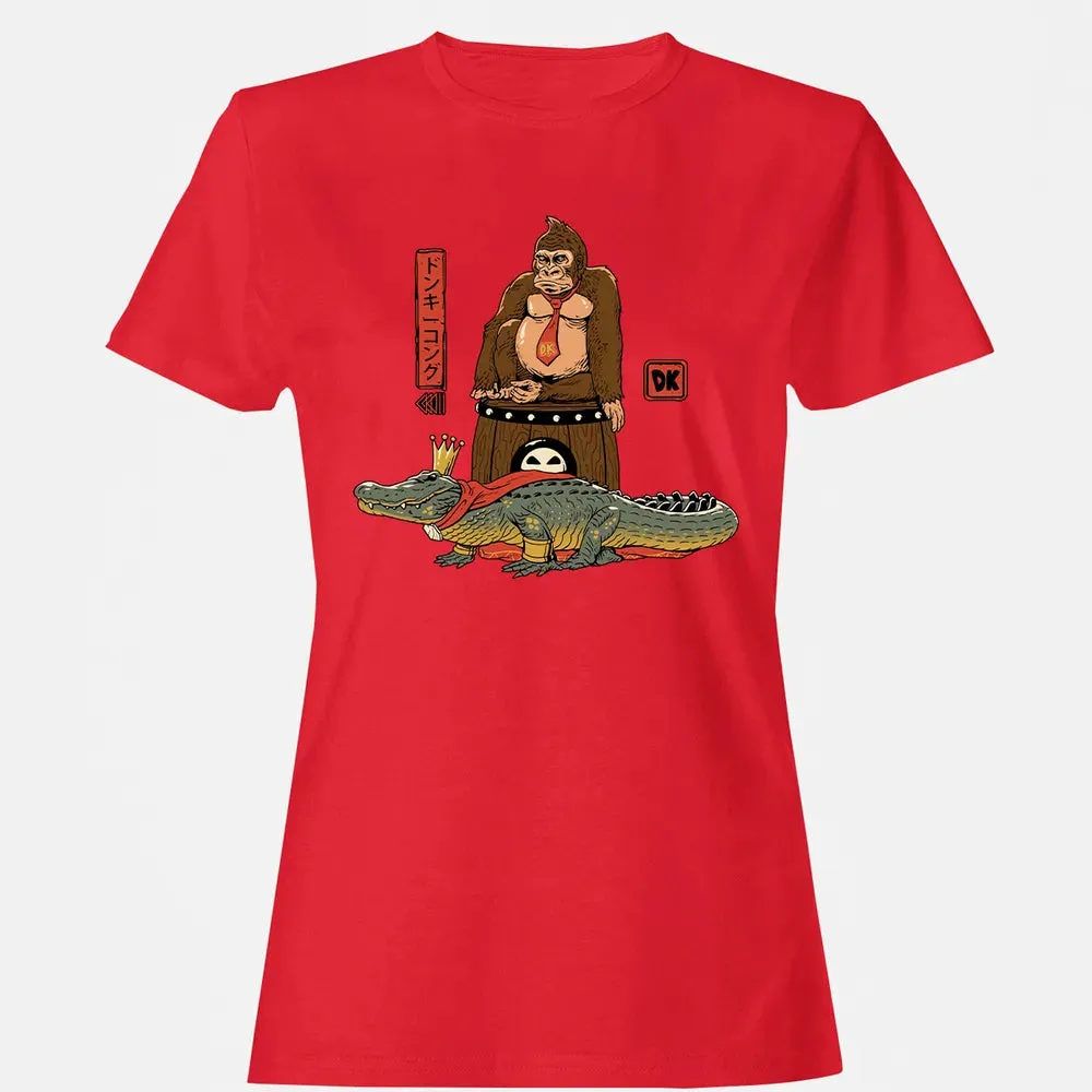 The Crocodile and the Gorilla Women's T-shirt - 13