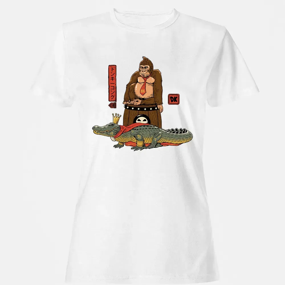 The Crocodile and the Gorilla Women's T-shirt - 16