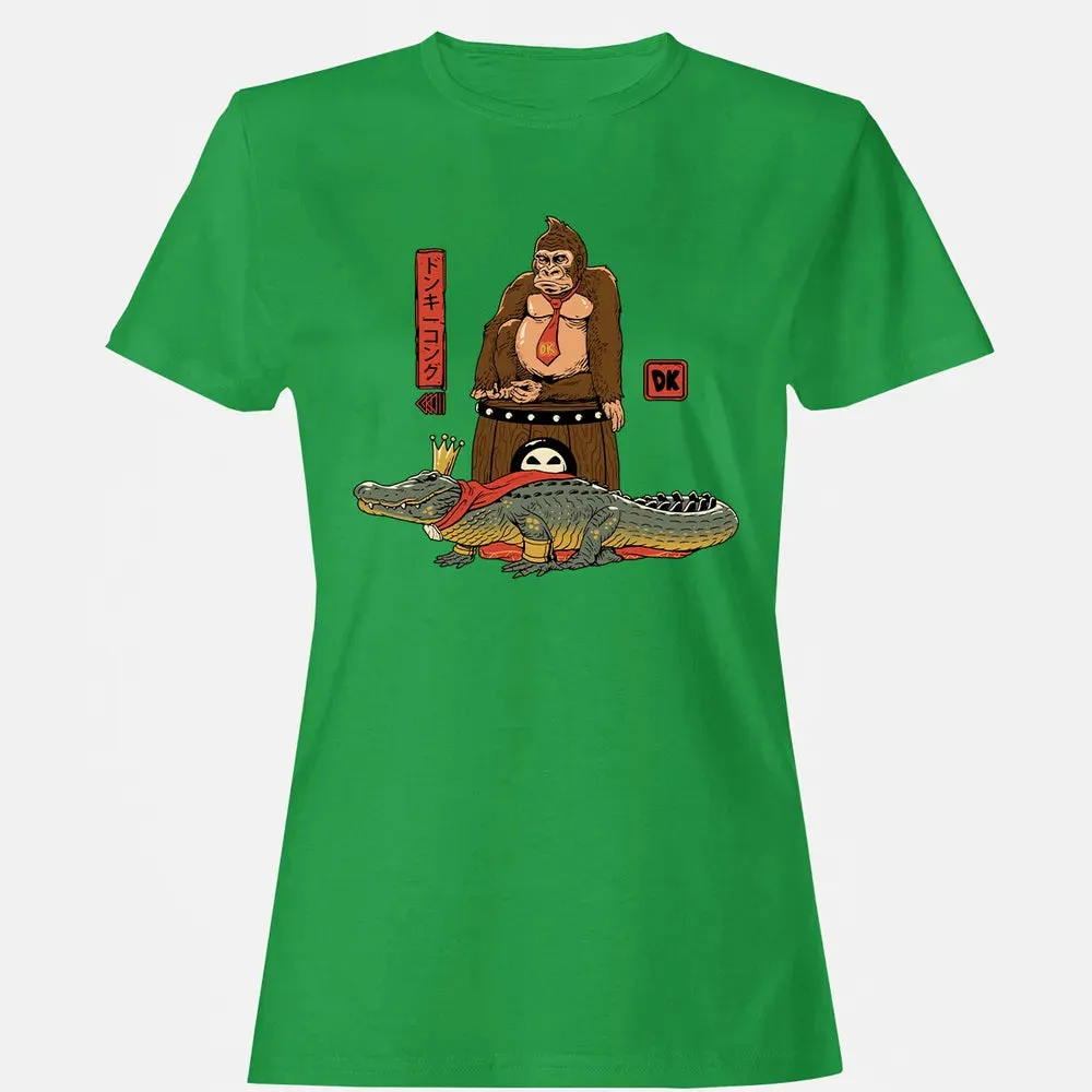 The Crocodile and the Gorilla Women's T-shirt - 7