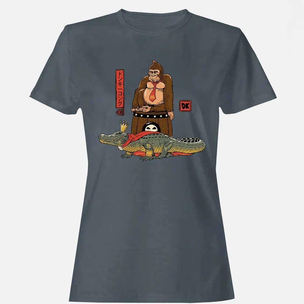 The Crocodile and the Gorilla Women's T-shirt - 3