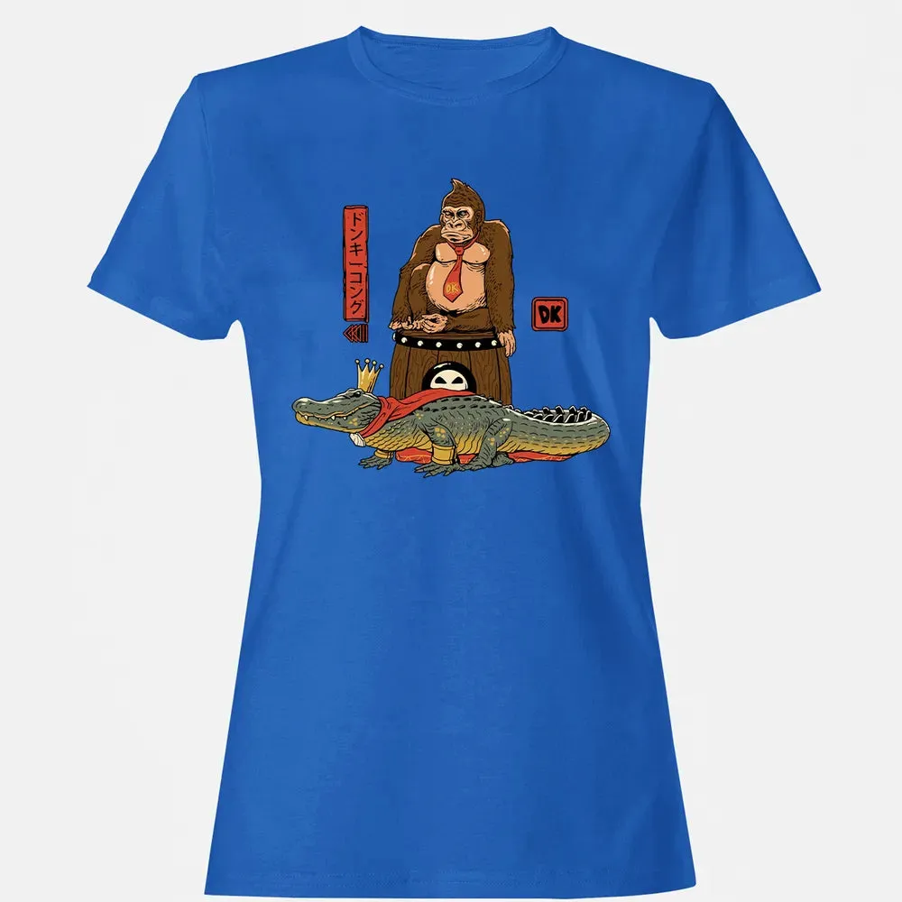 The Crocodile and the Gorilla Women's T-shirt - 14
