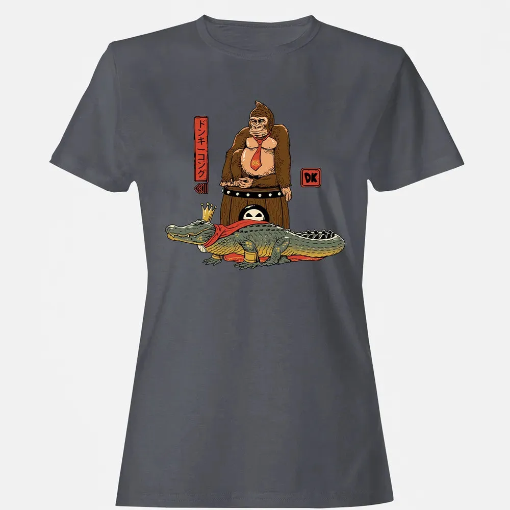 The Crocodile and the Gorilla Women's T-shirt - 5