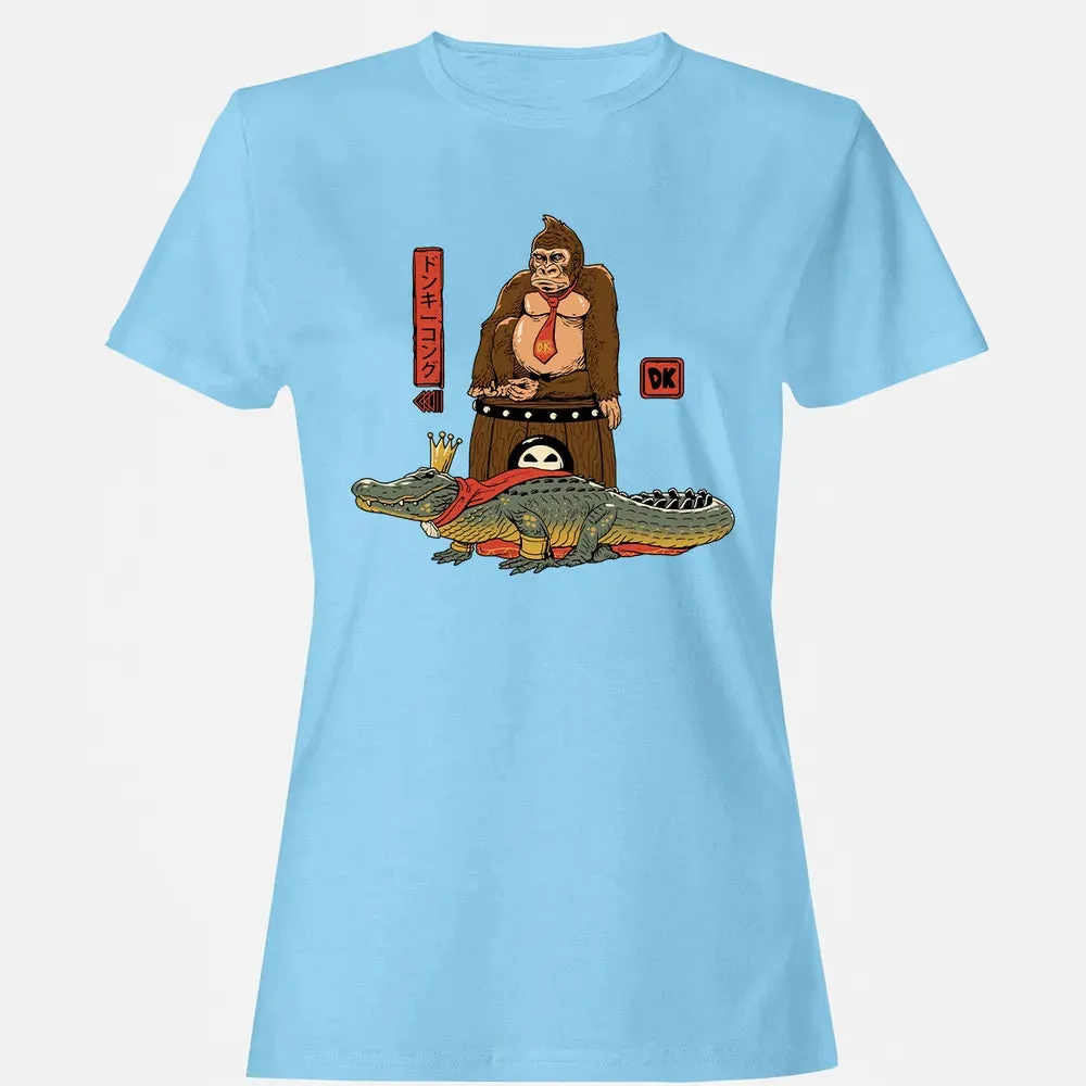 The Crocodile and the Gorilla Women's T-shirt - 8