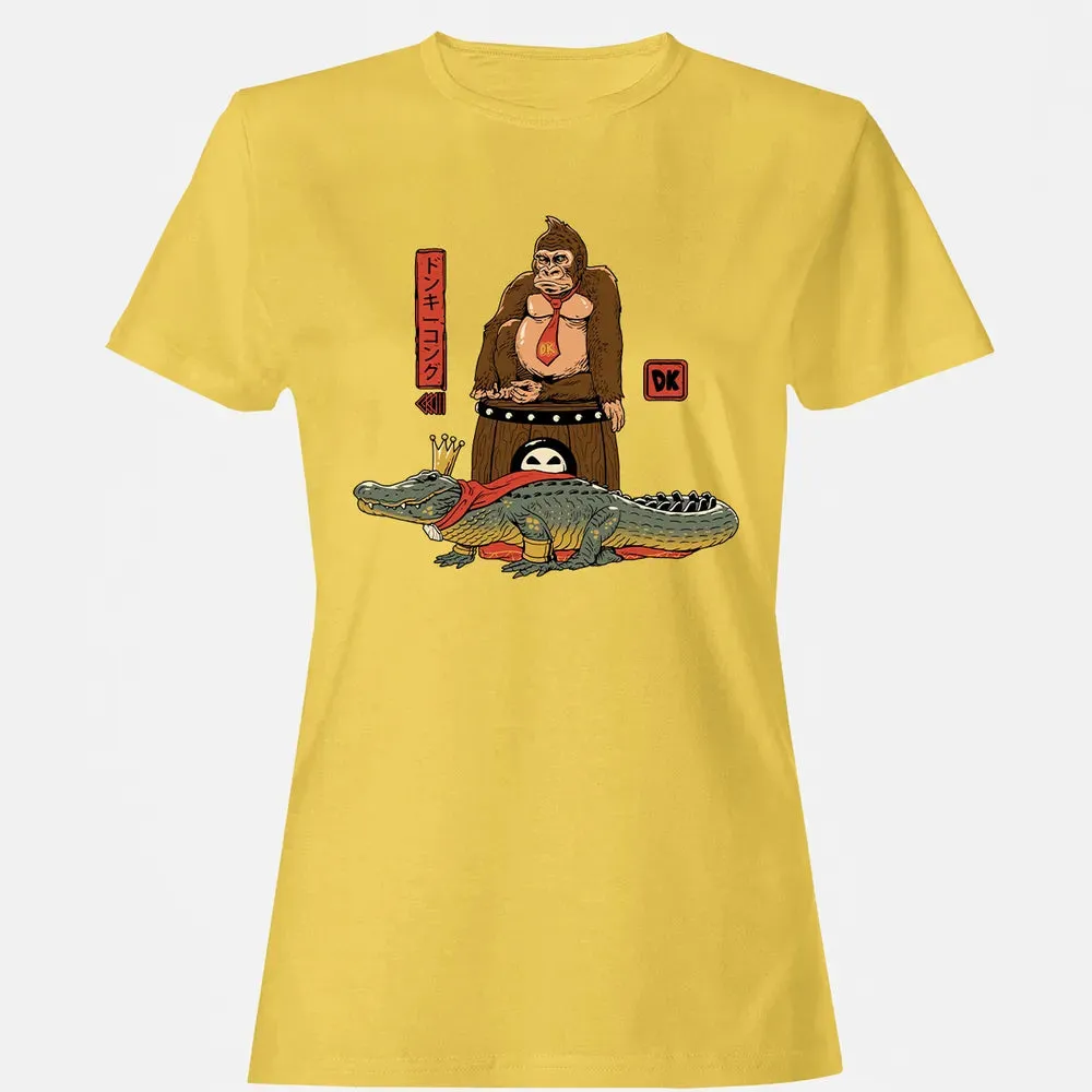 The Crocodile and the Gorilla Women's T-shirt - 4