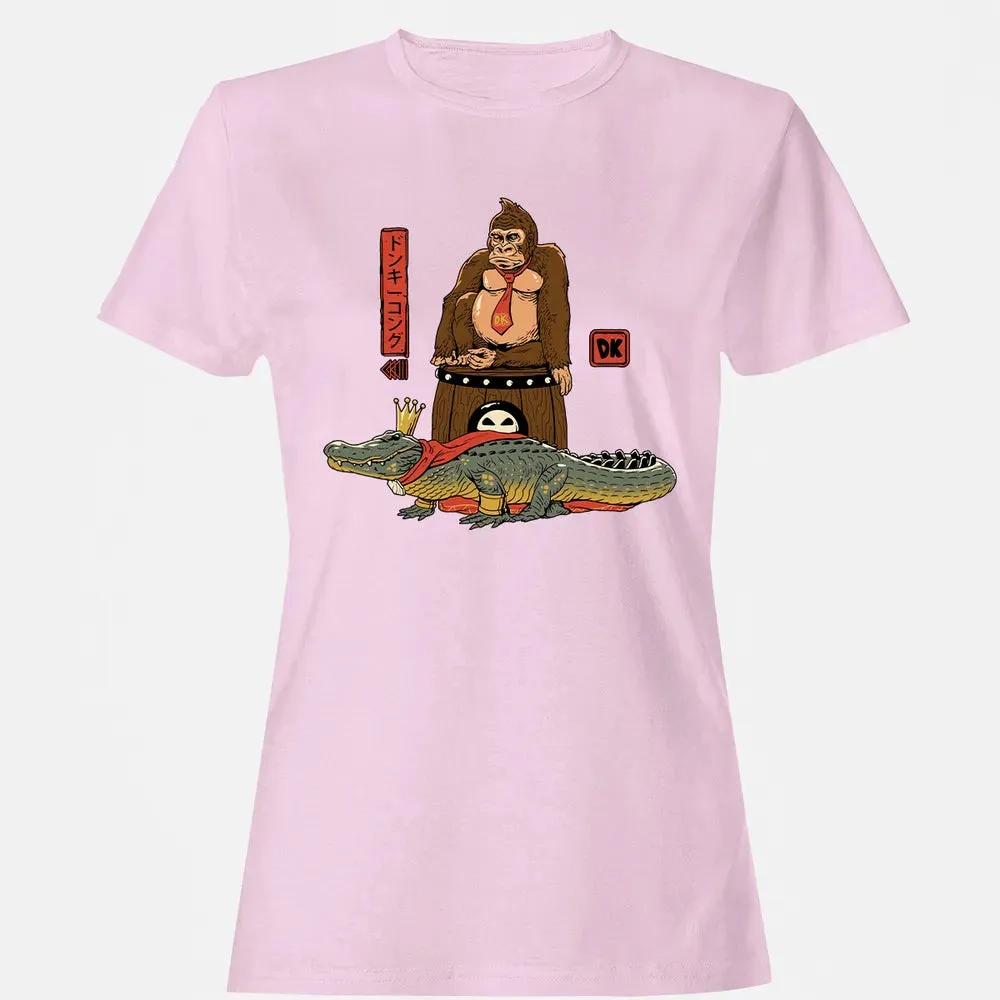 The Crocodile and the Gorilla Women's T-shirt - 9