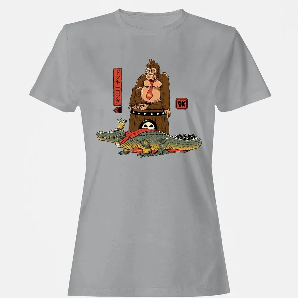 The Crocodile and the Gorilla Women's T-shirt - 15