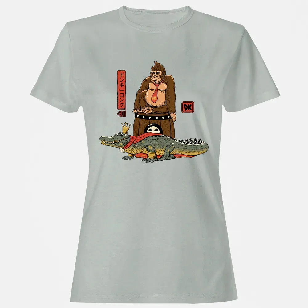 The Crocodile and the Gorilla Women's T-shirt - 2