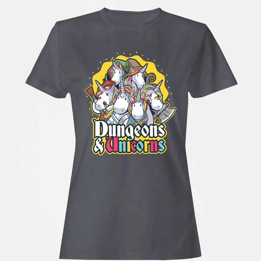 Dungeons And Unicorns Women's T-shirt - 5