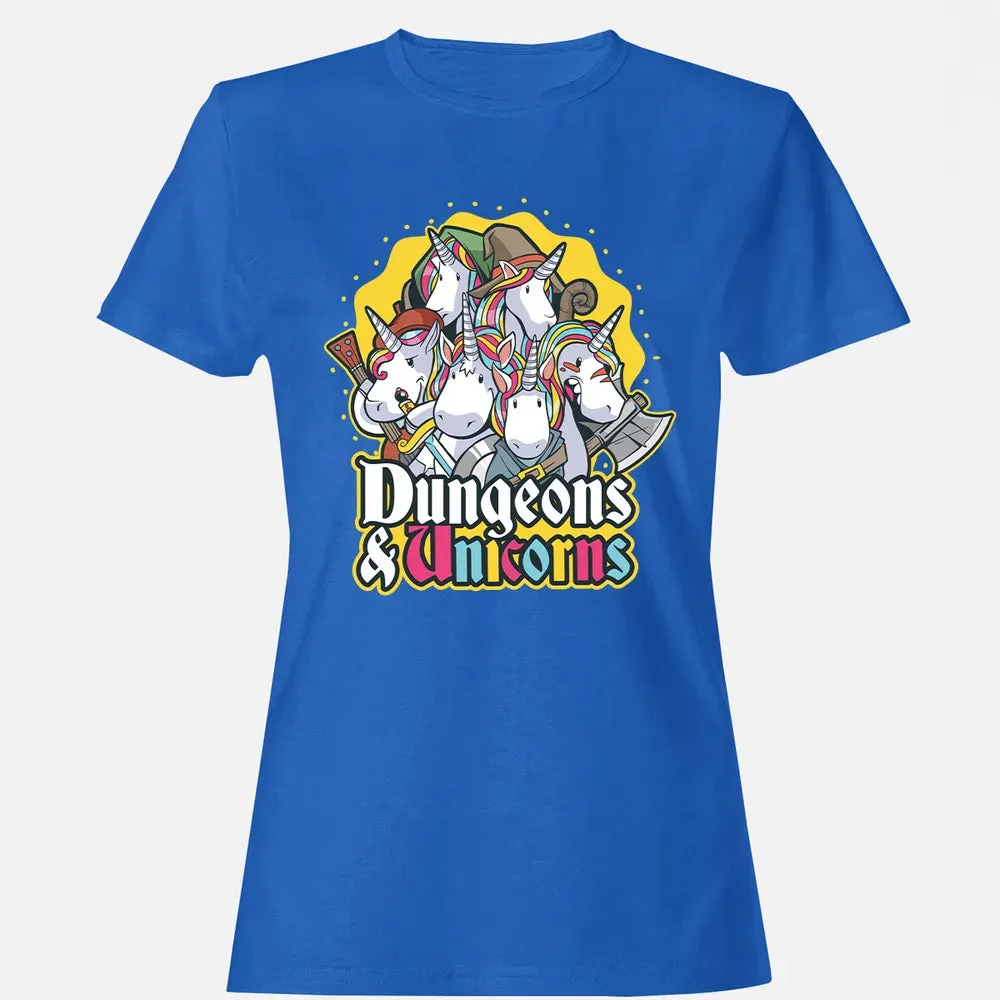 Dungeons And Unicorns Women's T-shirt - 14