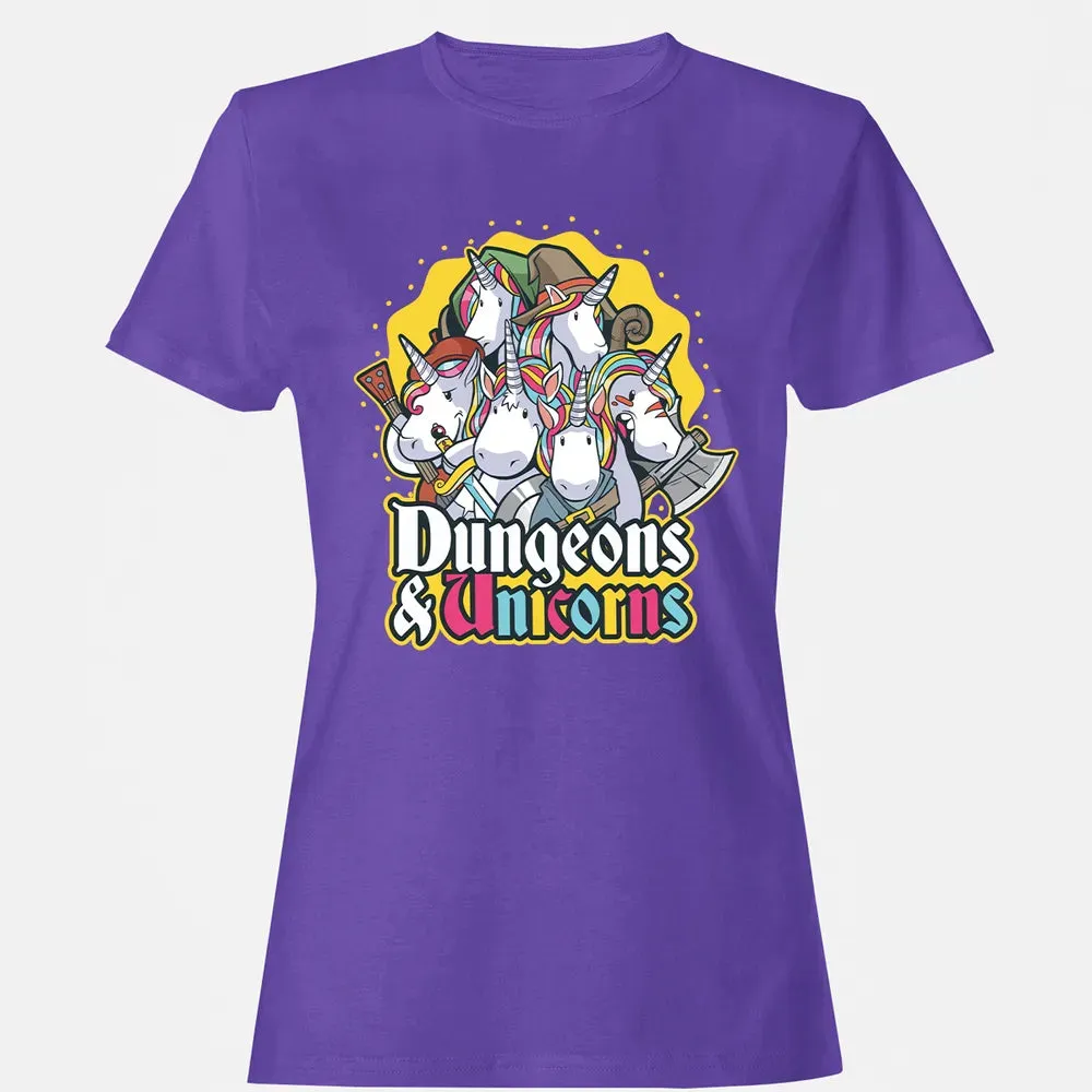 Dungeons And Unicorns Women's T-shirt - 12