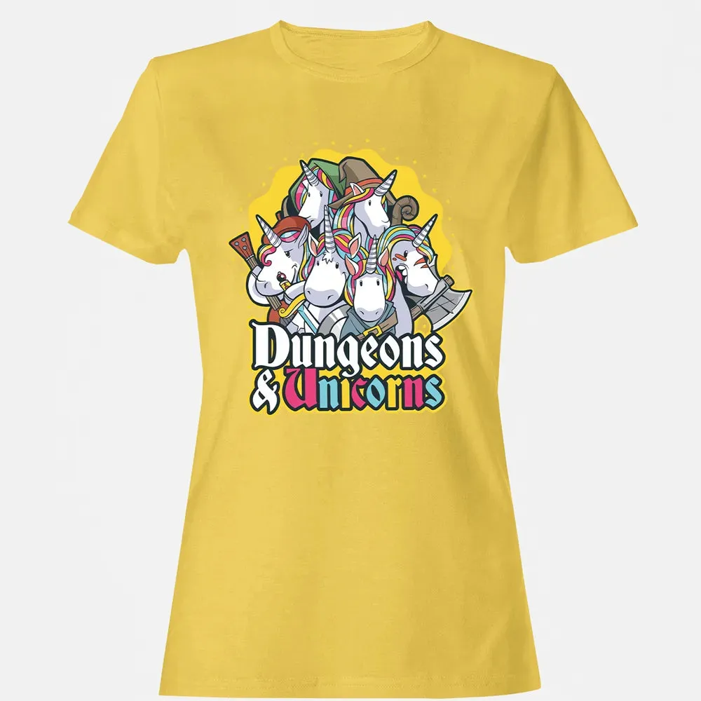 Dungeons And Unicorns Women's T-shirt - 4