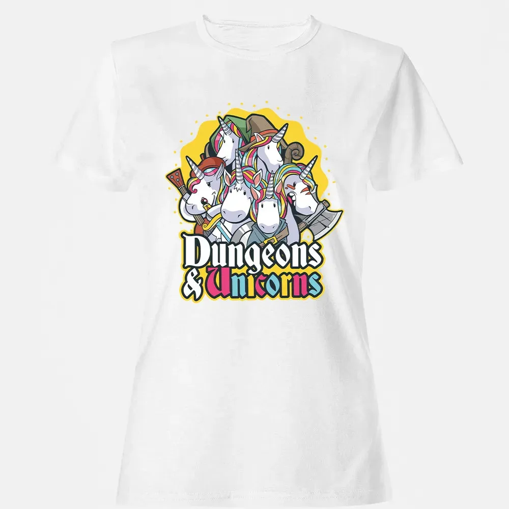 Dungeons And Unicorns Women's T-shirt - 16