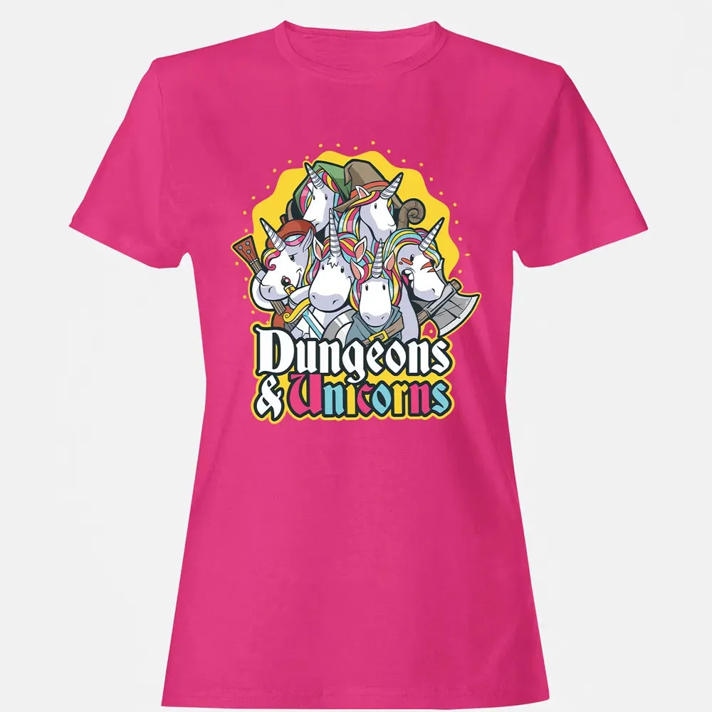 Dungeons And Unicorns Women's T-shirt - 6