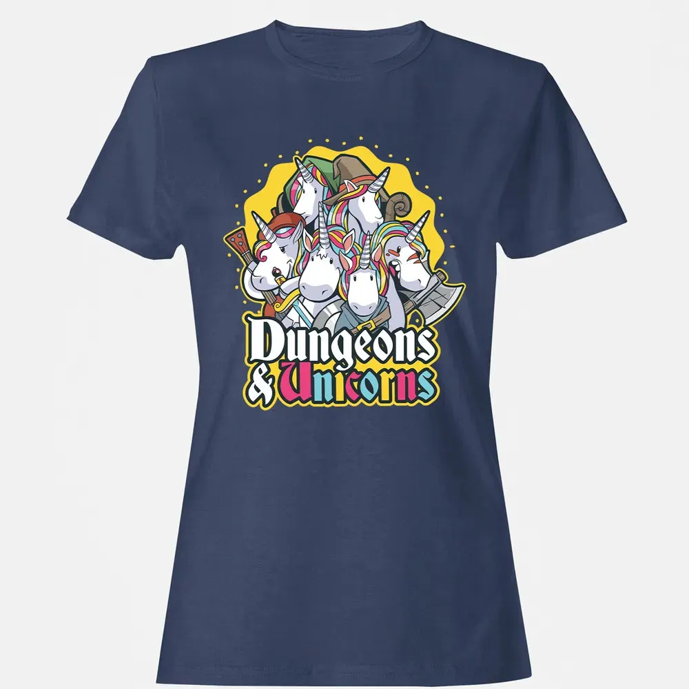 Dungeons And Unicorns Women's T-shirt - 10