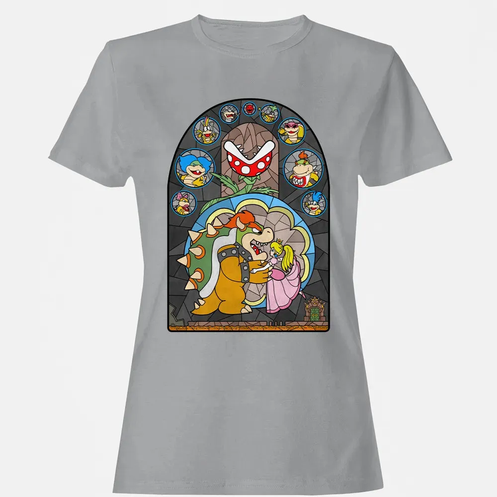 Beauty and The Bowser Women's T-shirt - 15