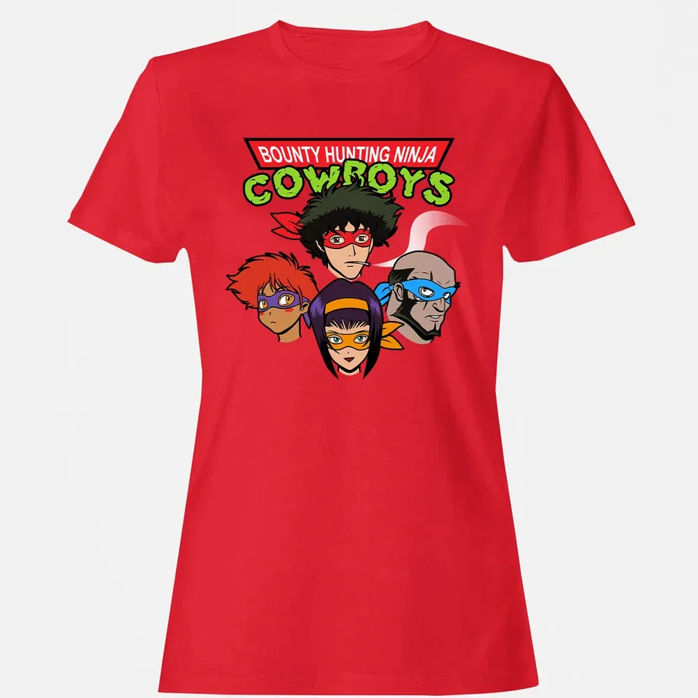 Bounty Hunting Ninja Cowboys Women's T-shirt - 13