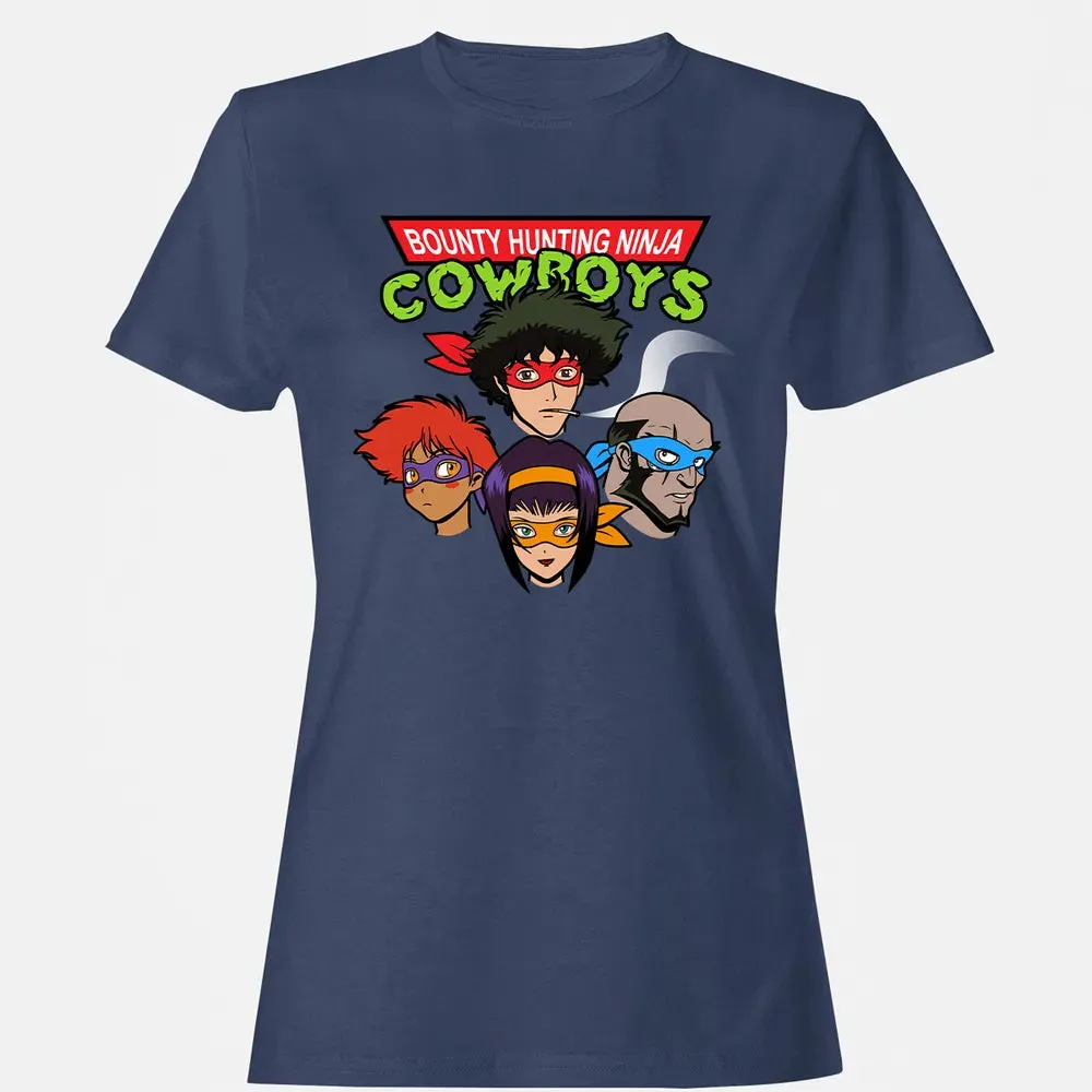 Bounty Hunting Ninja Cowboys Women's T-shirt - 10