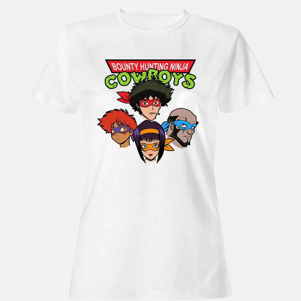 Bounty Hunting Ninja Cowboys Women's T-shirt - 16