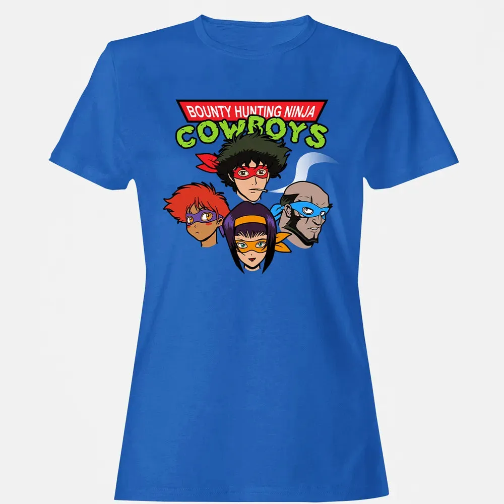 Bounty Hunting Ninja Cowboys Women's T-shirt - 14