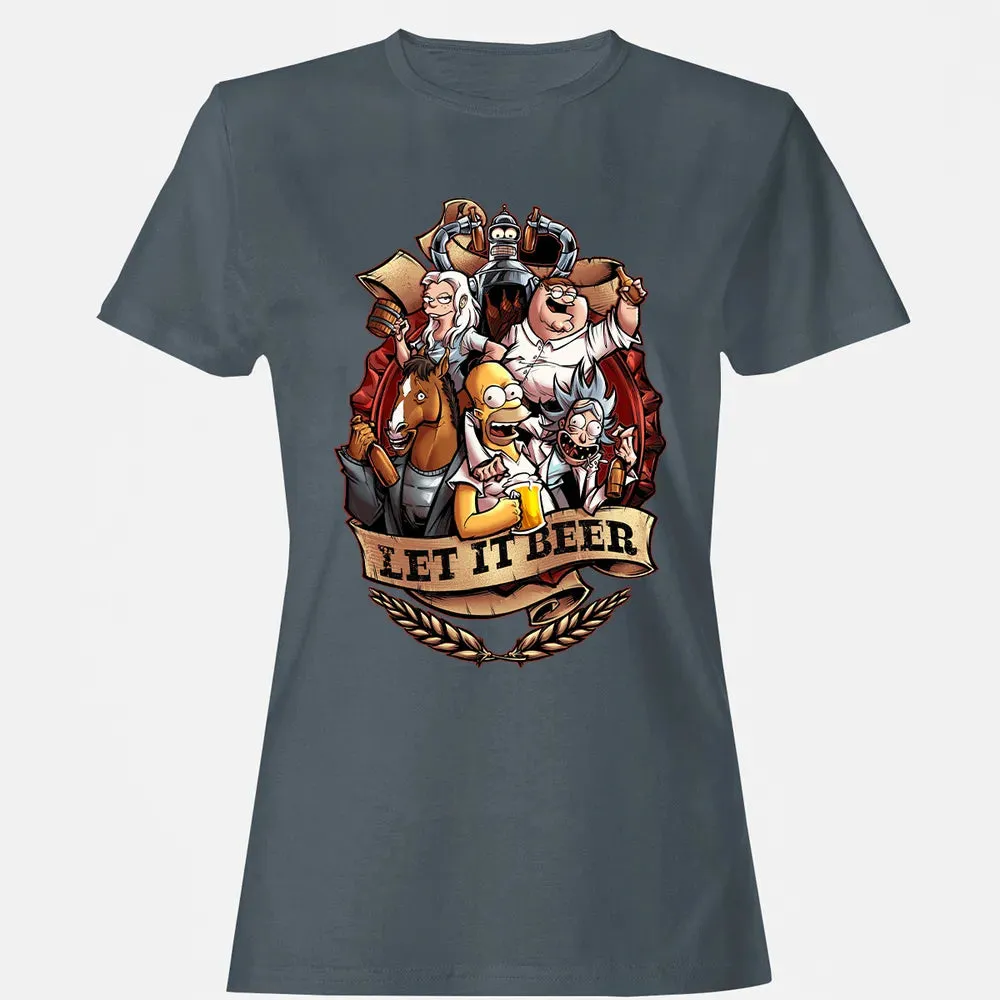 Let It Beer Women's T-shirt - 3