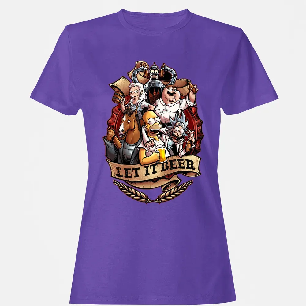 Let It Beer Women's T-shirt - 12