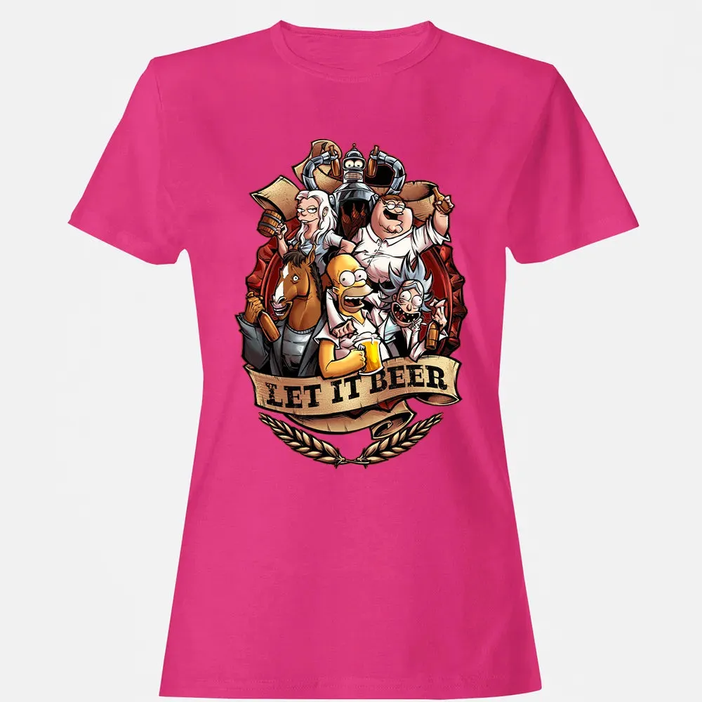 Let It Beer Women's T-shirt - 6