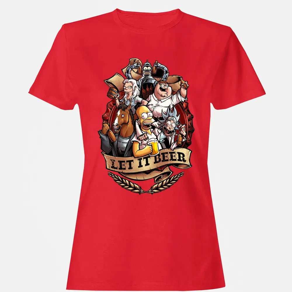 Let It Beer Women's T-shirt - 13