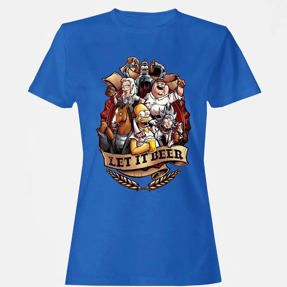 Let It Beer Women's T-shirt - 14