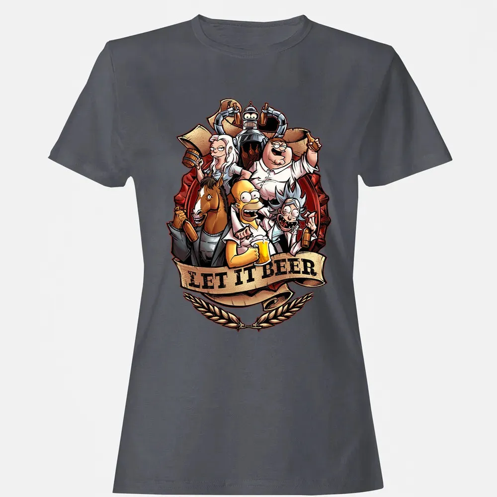 Let It Beer Women's T-shirt - 5