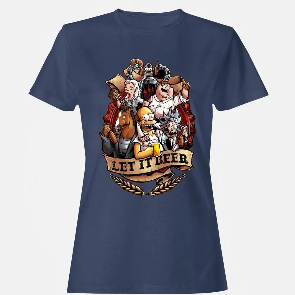 Let It Beer Women's T-shirt - 10