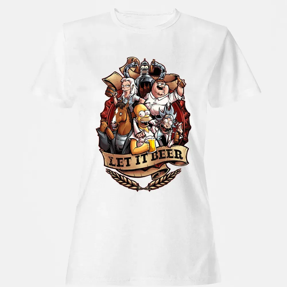 Let It Beer Women's T-shirt - 16