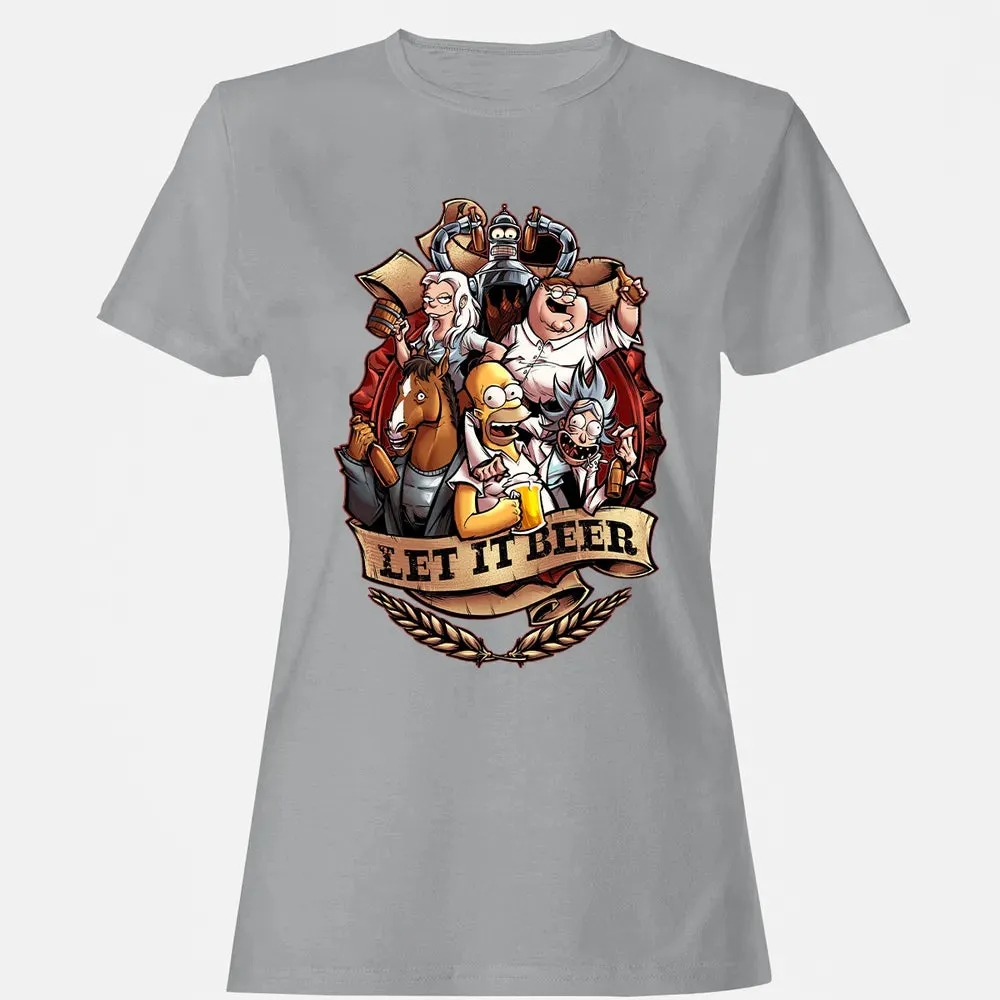 Let It Beer Women's T-shirt - 15